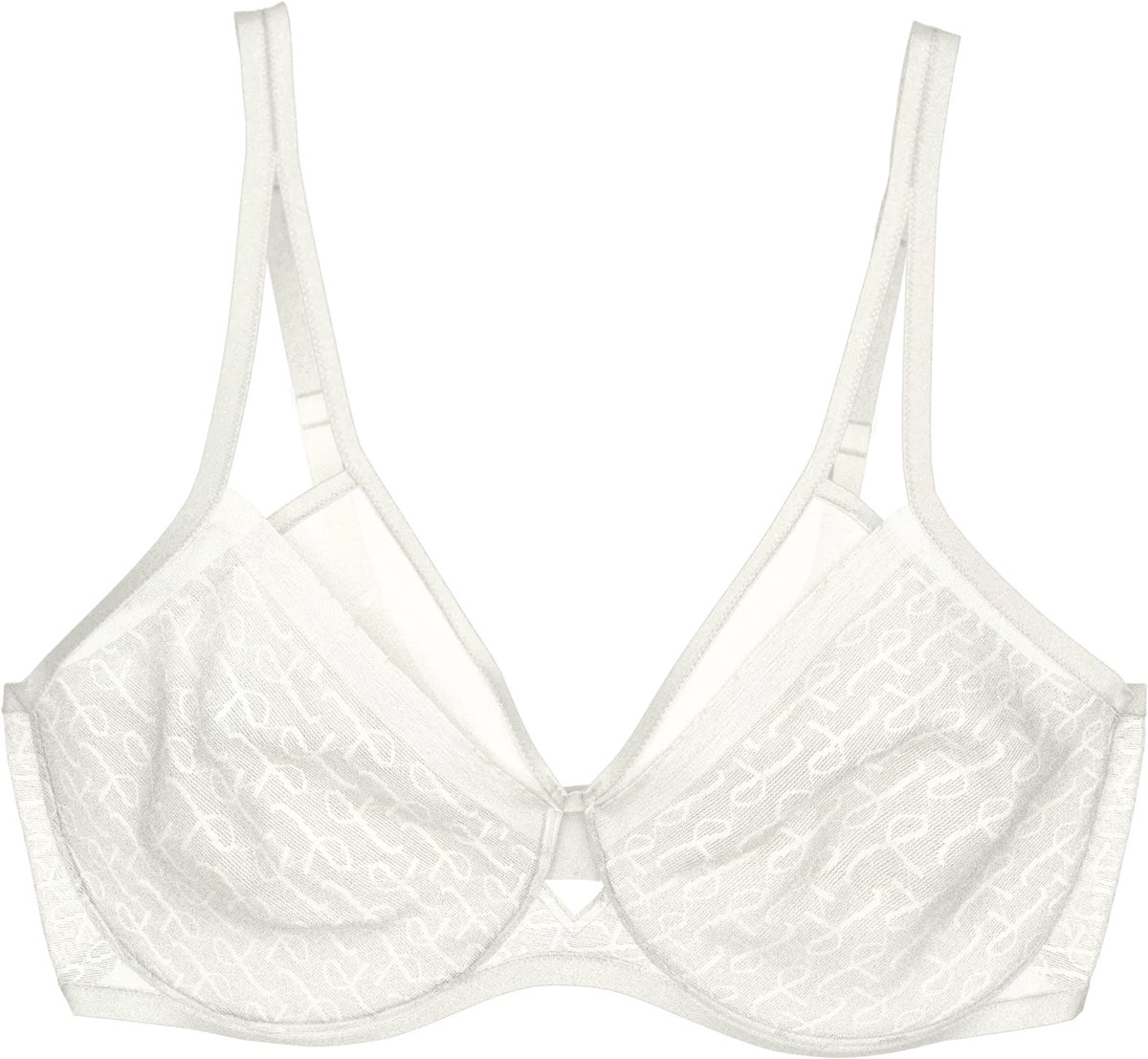 Triumph Signature Sheer W01 EX Dames Beha - ECRU WHITE - Maat C80