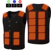Nivard Bodywarmer Chauffant - Gilet Chauffant - Bodywarmer Électrique - Extra Chaud - Taille L - Homme - Zwart