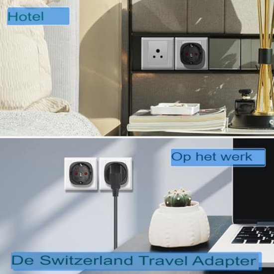 2PC Duitsland naar Zuid-Afrika adapter, reisadapter type M met 3 USB en 1USBC, stopcontactadapter voor Zuid-Afrika Namibië, Lesotho, Mozambique