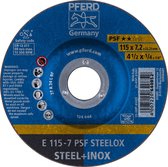 PFERD - Afbraamschijf staal/rvs - E 115-7 PSF STEELOX