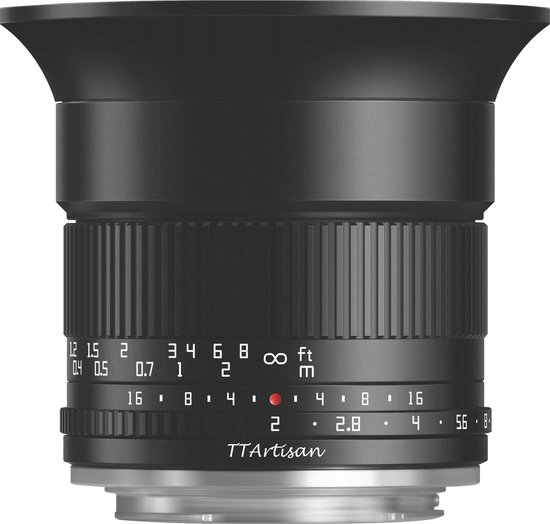 Foto: Ttartisan 10mm f2 asph aps c voor sony e vatting zwart