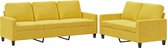 vidaXL-2-delige-Loungeset-met-kussens-fluweel-geel