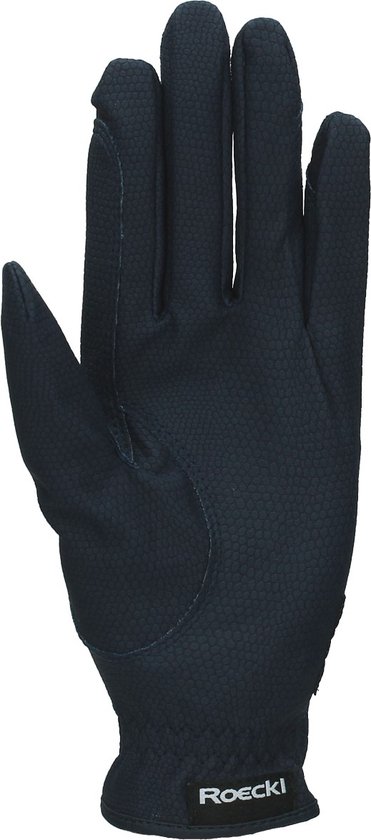 Handschoen Roeckl-Grip Navy - 7.5 | Paardrij handschoenen