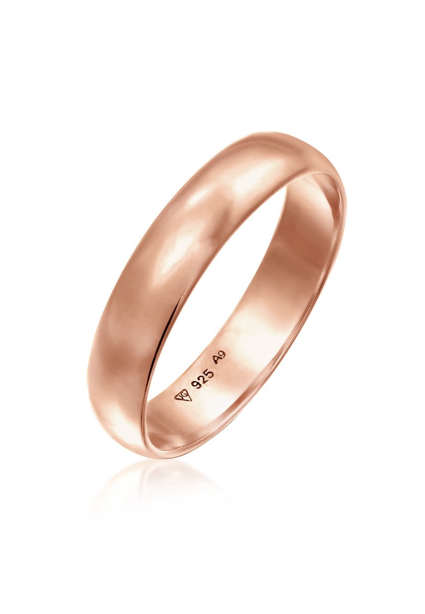Elli - Ring - Dames Band Eenvoudig Klassiek in 925 Sterling Zilver - Dames