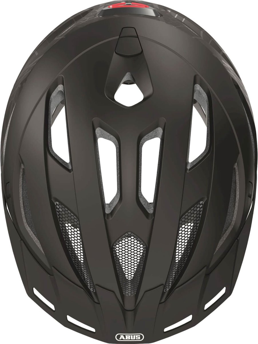 Fietshelm ABUS URBAN-I 3.0 street art M - 52-58 cm - zwart - Geschikt voor gebruik op elektrische fietsen - stadsfietsen - 280 g – foto 2