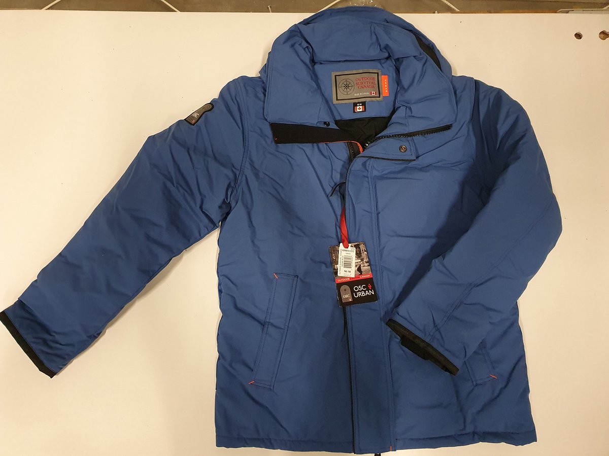 Outdoor Survival Canada [OSC] - Warme Winterjas | Parka | Outdoor | -20 | Iqniq | Indigo Blue XL