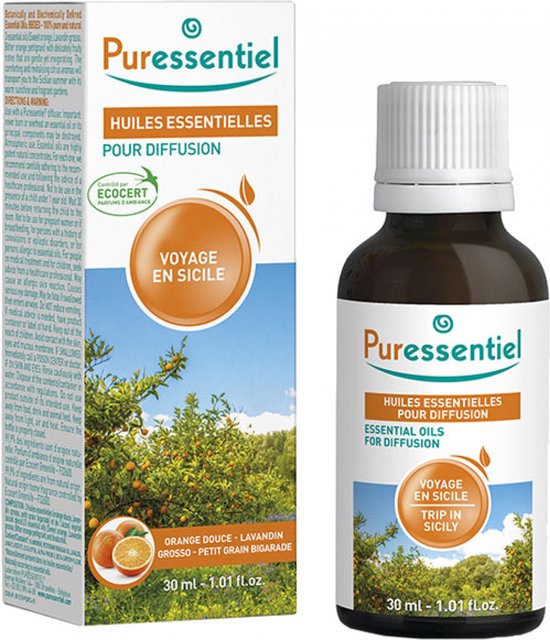 Puressentiel Complexe Verstuiving Reis naar Sicilië 30 Etherische olie
