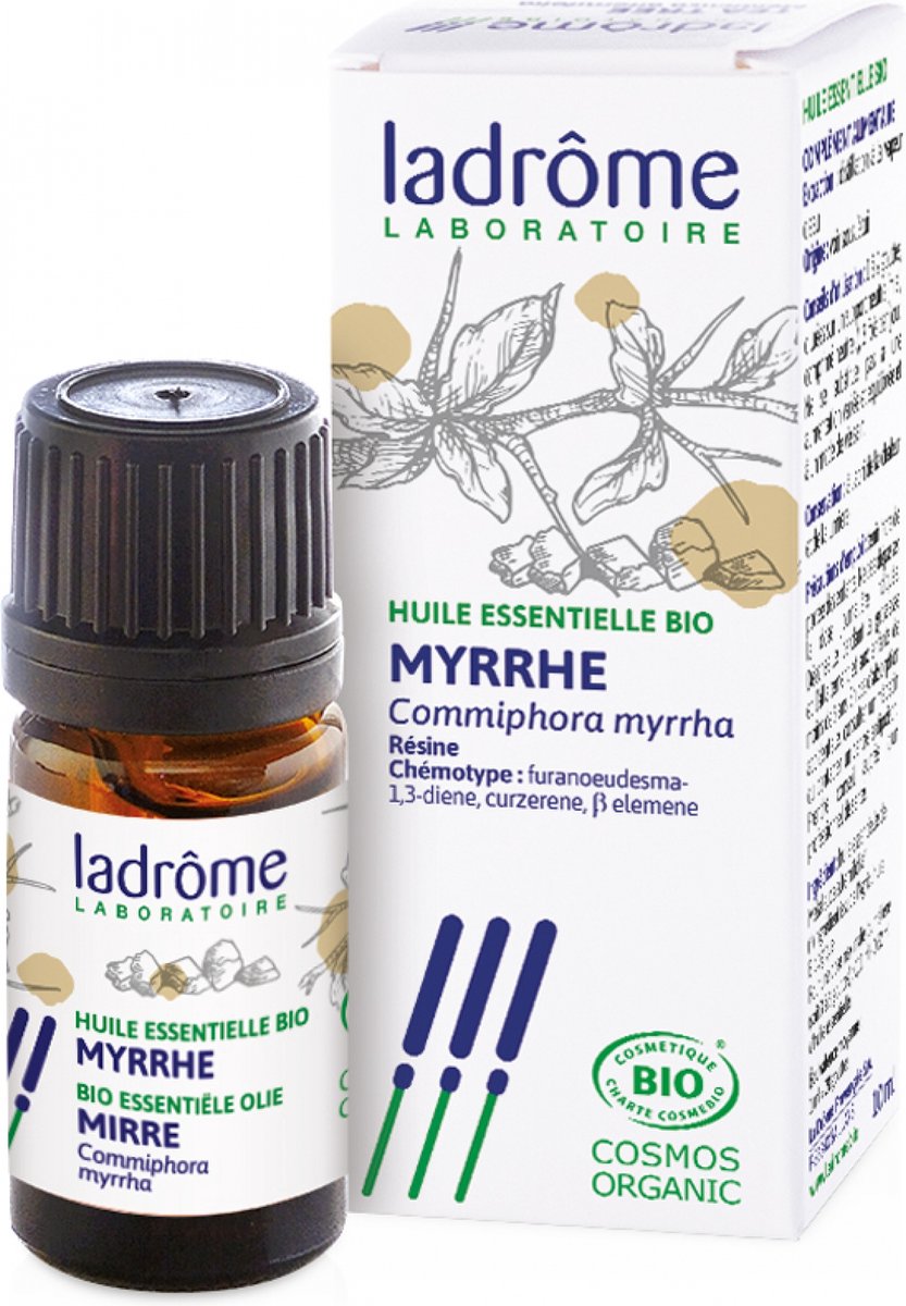 Goedkoopste Ladrôme Etherische Mirreolie (Commiphora Myrrha) Organisch 5 ml