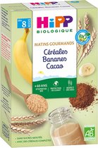 HiPP Biologische Banaan Cacao Granen van 8 Maanden 250 g