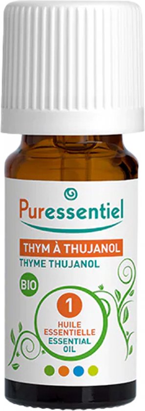 Puressentiel Tijm Thujanol Essentiële Olie Bio 2,8x2,8x7,5 Etherische olie