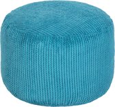 Pouf Pouf Rond Bubble | Support de jambe intérieur | Pouf ergonomique | Ultra confortable et durable (sarcelle)
