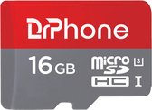 DrPhone MSI – HC U3 - 16GB Micro SD Kaart Opslag - Met SD Adapter - High Speed Klasse 10 - Premium Opslag