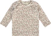 A Tiny Story baby t-shirt long sleeve Unisex T-shirt - creme - Maat 56