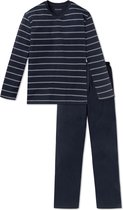 Pyjama homme Schiesser - Bleu foncé - Col V - Taille XL