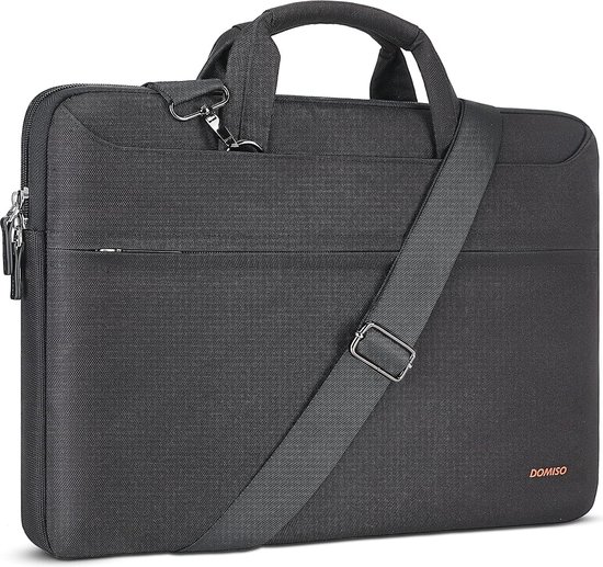 DOMISO 17 inch waterdichte laptoptas, aktetas, schoudertas