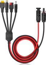 MC-4 verloop kabel (4mm) naar XT60/7909/Anderson/5521 - Ecoflow - Bluetti