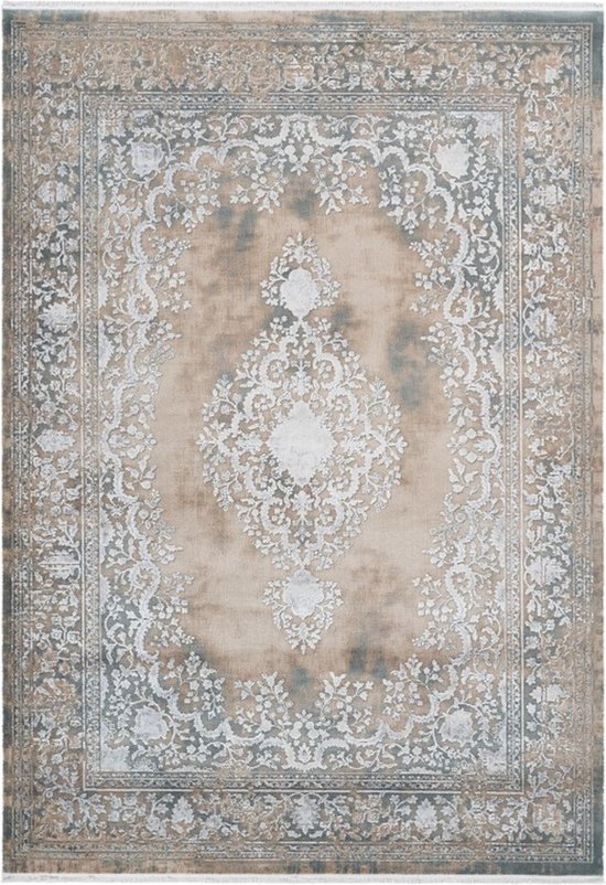 Lalee Orsay | Modern Vloerkleed Laagpolig | Beige | Tapijt | Karpet | Nieuwe Collectie 2024 | Hoogwaardige Kwaliteit | 120x170 cm