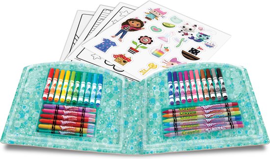 Crayola, Gabby en het magische huis, 40 stuks met viltstiften Crayola, Gabby en het magische huis, 40 stuks met viltstiften