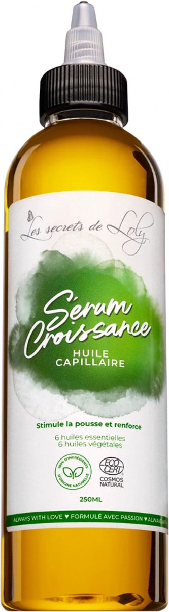 Les Secrets de Loly Organic Groeiserum Haarolie 250 ml