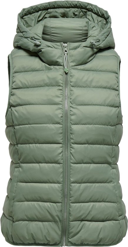 ONLY ONLNEWTAHOE HOOD WAISTCOAT OTW NOOS Dames Gilet - Maat L - ONLY