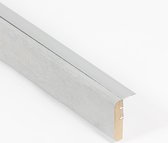 Stairscompany - Uitlooptrede met Aluminiumprofiel - Weathered Concrete - 130 cm - Traprenovatie