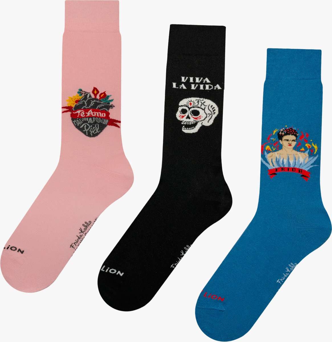 Jimmy Lion Frida Pack Unisex Sokken - Multi - 36-40