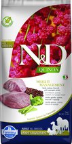 Farmina N&D Grain Free Dog Quinoa Adult Weight Management 7 kg - Hond
