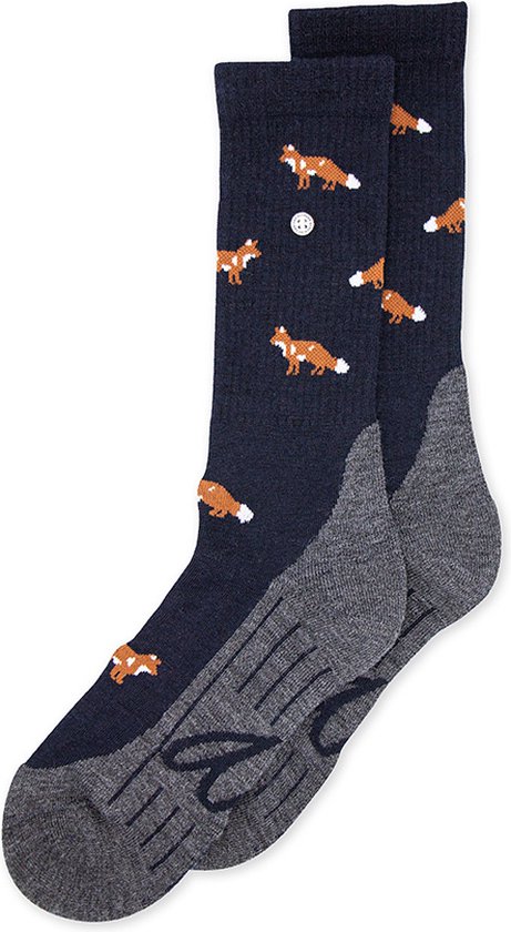 Alfredo Gonzales merino wandelsokken foxy blauw - 46-48