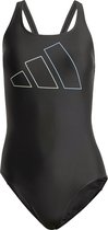 adidas Performance Big Bars Swimsuit - Dames - Zwart- 46