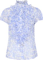 Saint Tropez LiljaSZ Crinkle SS Shirt Dames Blouse - Maat XL