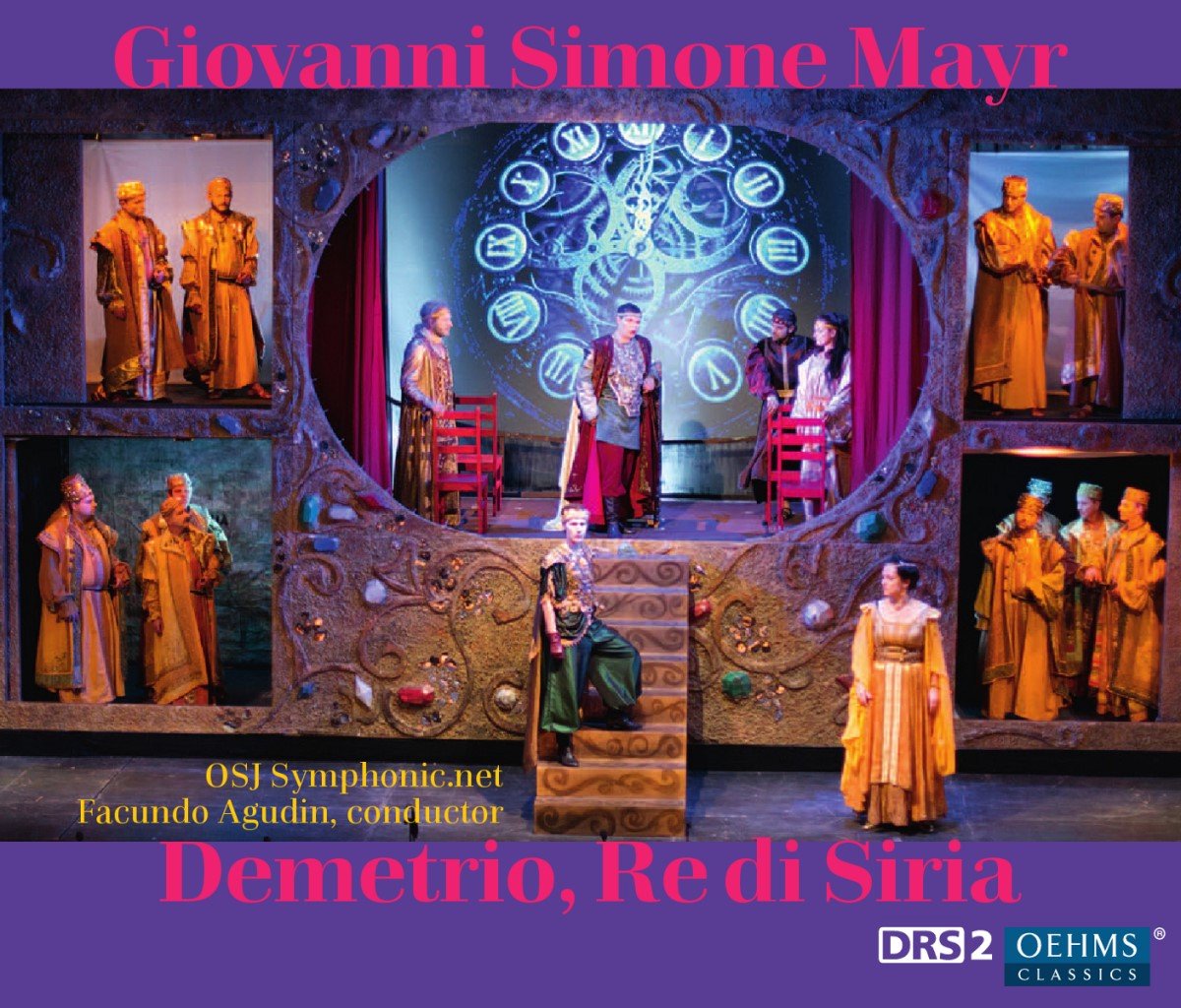 OSJ Symphonic, Facundo Agudin - Mayr: Demetrio, Re Di Siria (2 CD)