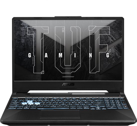 ASUS TUF Gaming A15 AMD Ryzen 5 7535H (16MB Cache, 3.3GHz), 16GB DDR5-SDRAM, 512GB SSD, 39.6 cm (15.6") Full HD 1920 x 1080 IPS, AMD Radeon 660M, NVIDIA GeForce RTX 3050 (4GB GDDR6), LAN, WLAN, Webcam, Windows 11 Home 64-bit