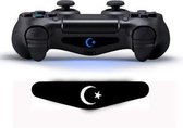 Lightbar sticker voor PlayStation 4 – PS4 controller light bar skin - Turkse vlag – lightbar sticker - 1 stuks