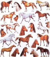 Luxe Stickervel Paarden - Sticker Kind - Paardenstickers - Paarden Speelgoed Meisjes - Paarden Knutselen - Paardenspeelgoed - Stickers Paarden - Paarden Stickers voor Kinderen