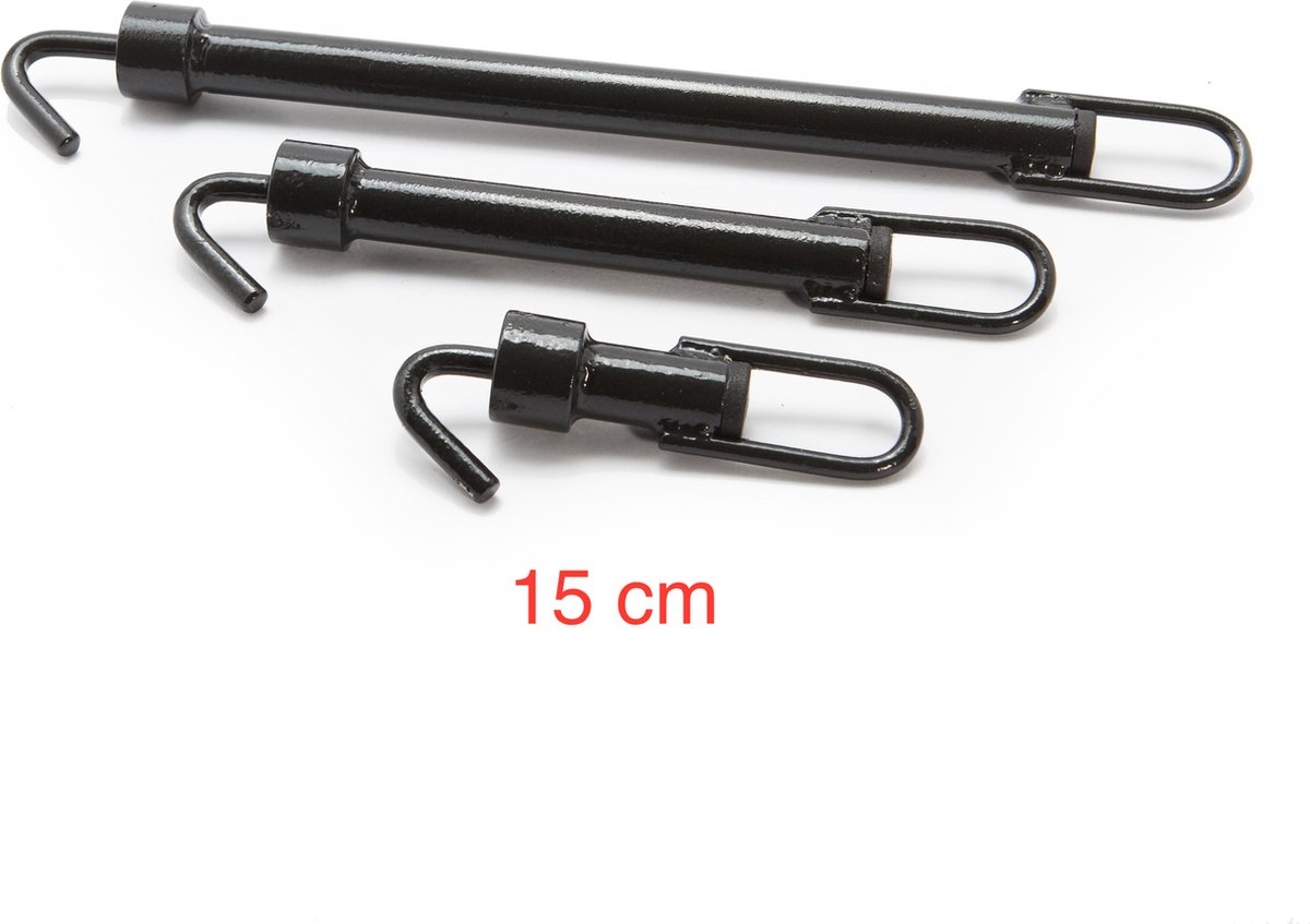 Kofferbaksluiter - Slotverlenger - 15cm - KNPV - IPO - IGP - jachthonden - hondensport - ringsport