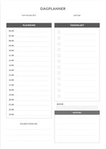 Planbooks - Daily Planner - To Do List - Daily Planner Adultes - Organisateur - Deskplanner