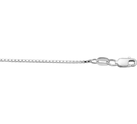 Cristal Blue zeeglas ketting - Swan Market