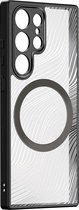 Dux Ducis Aimo Geschikt voor Samsung Galaxy S24 Ultra - Back Cover met Magneet Zwart