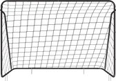 Rootz voetbaldoel - IJzer - Eenvoudig op te zetten en af ​​te breken - Zwart - 215 x 76 x 150 cm