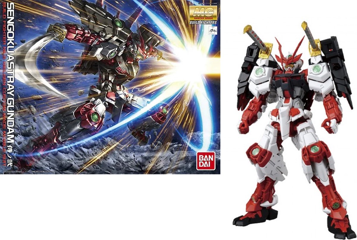 Bandai Namco GUNDAM MG 1 100 Sengoku Astray Gundam Model Kit