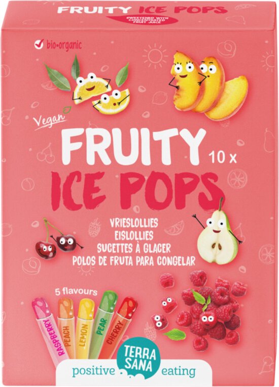 TerraSana Fruity Ice Pops 400ML