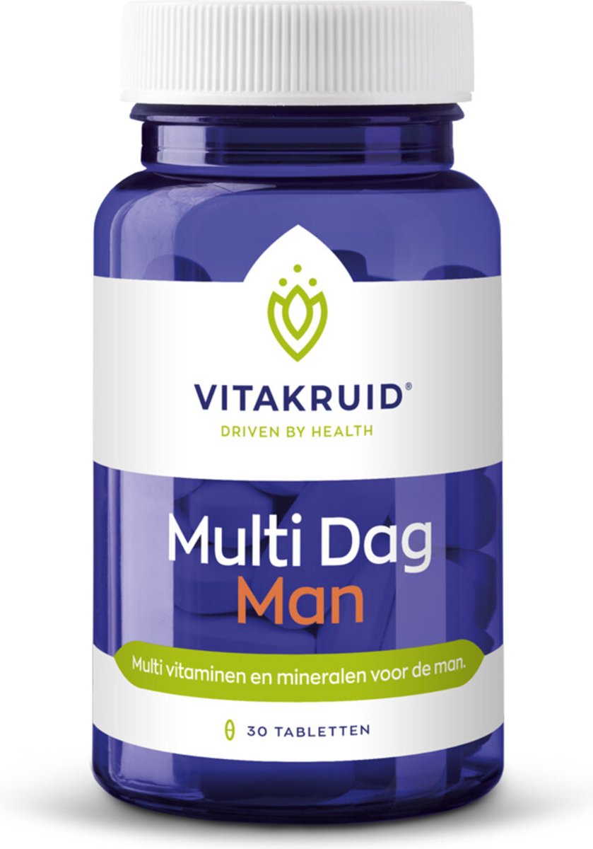 Vitakruid Multi Dag Man 30 tabletten