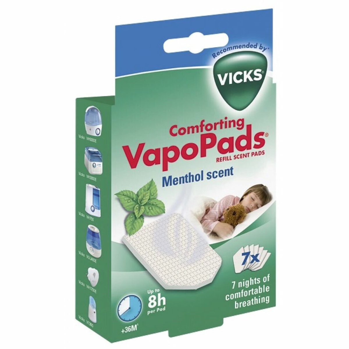 Goedkoopste Vicks VapoPads - Menthol - 7 navullingen