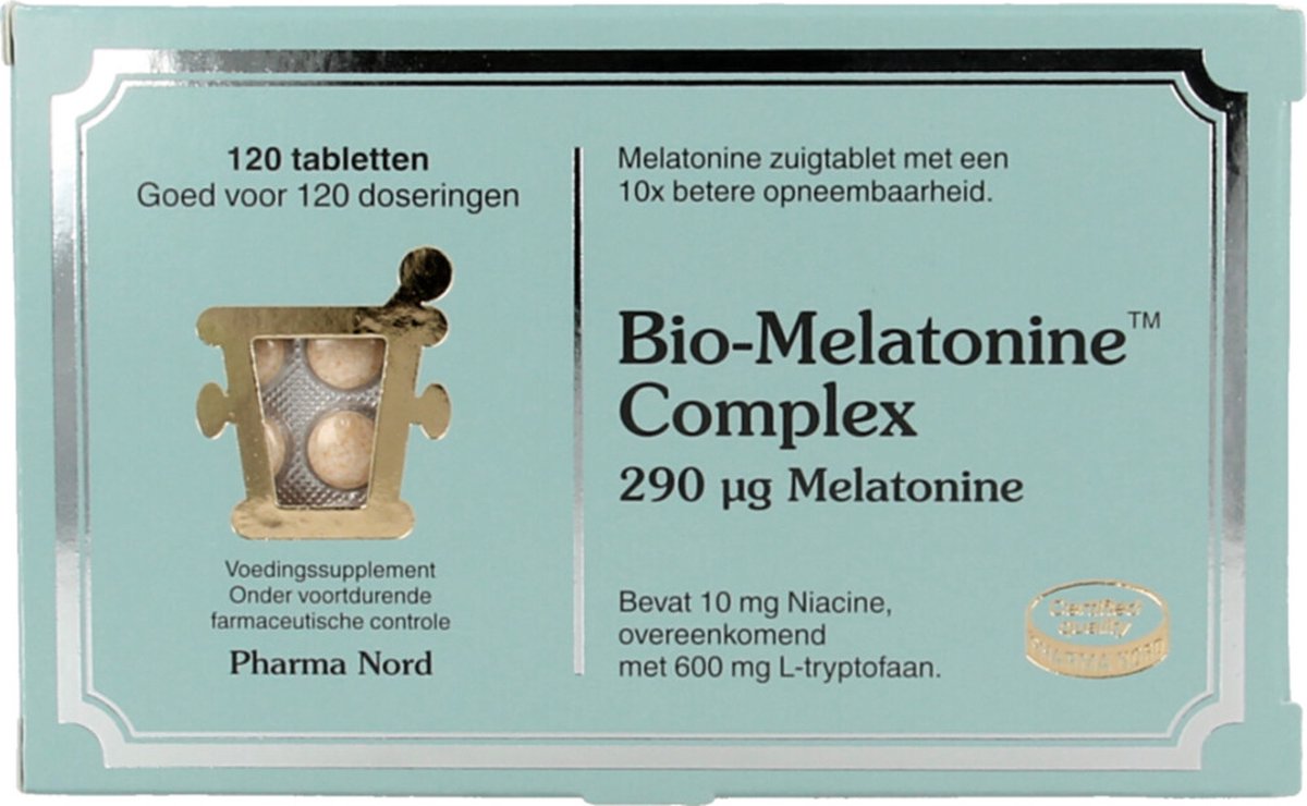 Bol.com Bio-Melatonine Complex - 120 Tabletten aanbieding