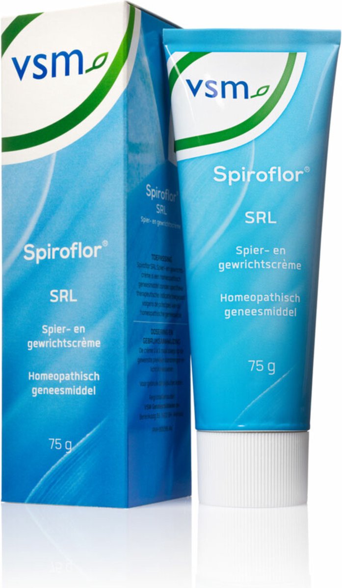 Goedkoopste VSM Spiroflor SRL Spier- en Gewrichtscrème - 1 x 75 gram