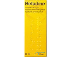 Betadine Oplossing - 3 x 30 ml