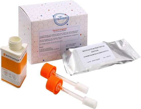 Testjezelf.nu Speeksel drugstest 2 Stuks