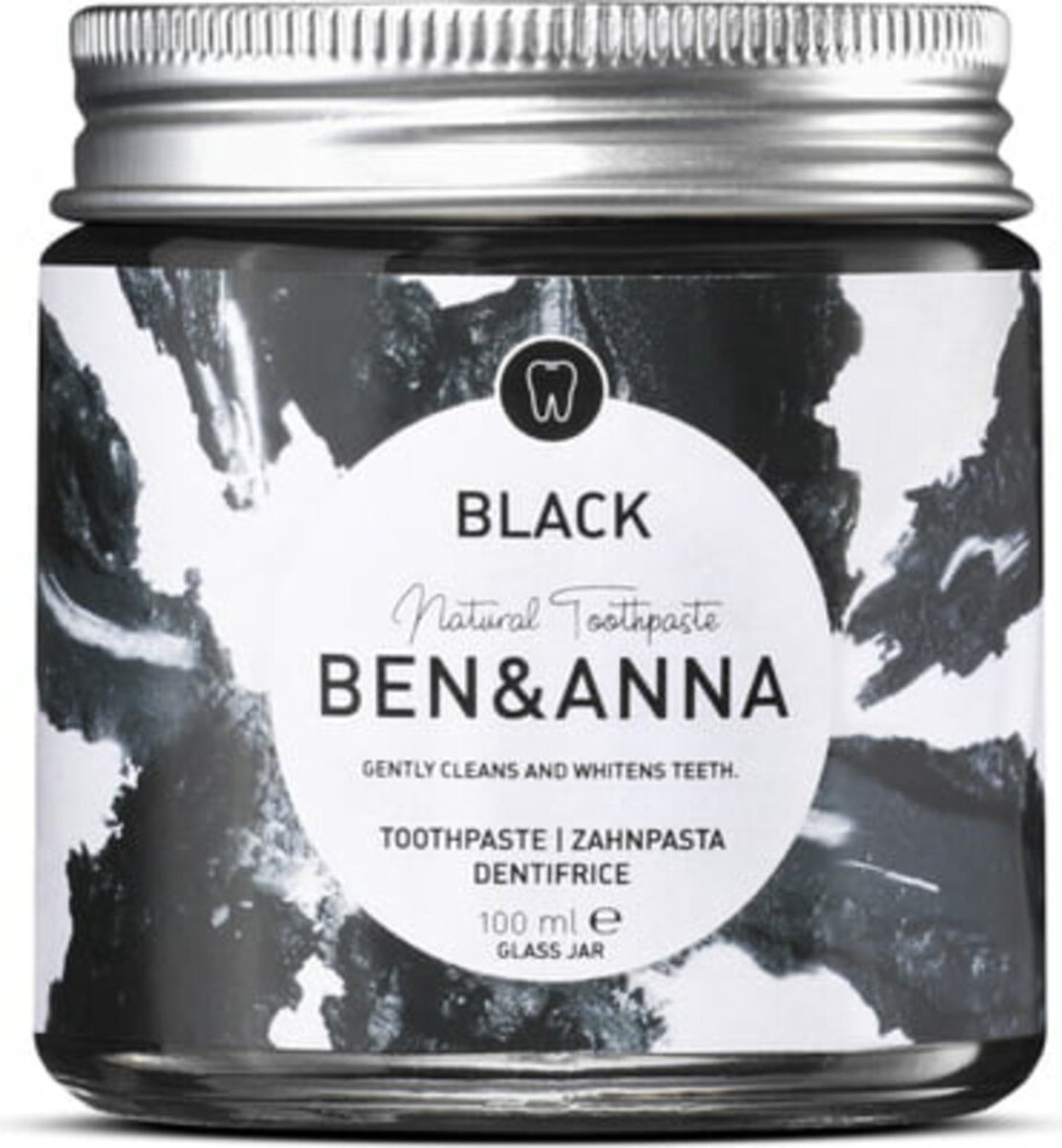 Goedkoopste BEN&ANNA charcoal tandpasta