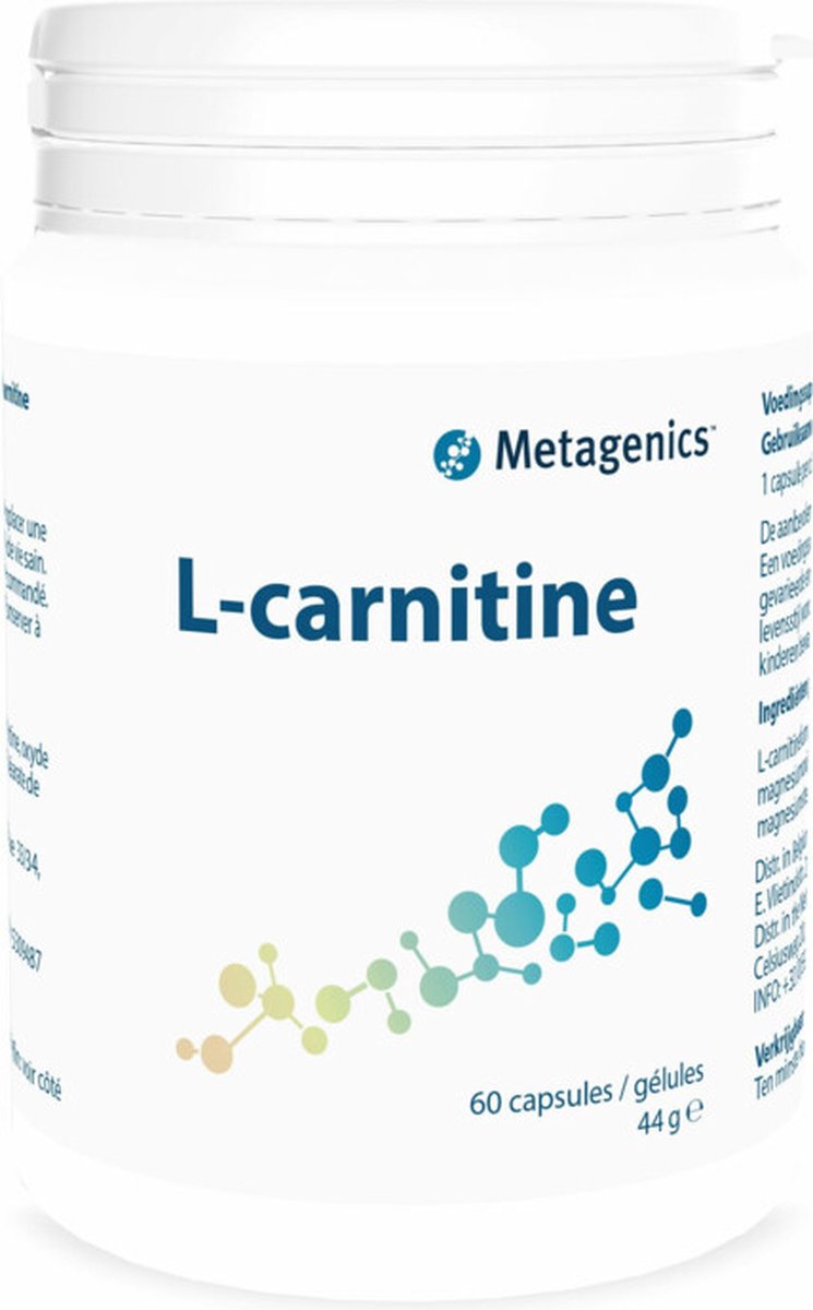 Goedkoopste Metagenics L Carnitine 60 capsules