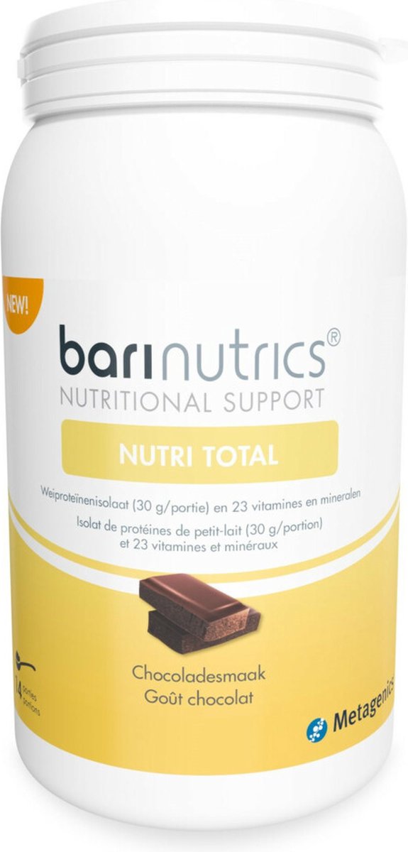 Metagenics BariNutrics NutriTotal Caloriearm poeder 795GR